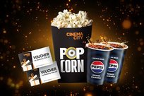 Cinema City – kinowe doznania dla 2 osób z napojem i przekąskami! - Bilet 2D dla 2 osób z napojem i przekąskami!
