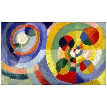 Circular Forms - Robert Delaunay 60x100 - Legendarte