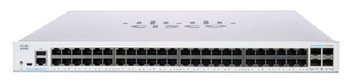 Cisco CBS250-48T-4G-EU łącza sieciowe Zarządzany L2/L3 Gigabit Ethernet (10/100/1000) Srebrny - Cisco