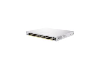 Cisco CBS350-48P-4G-EU łącza sieciowe Zarządzalny L2/L3 Gigabit Ethernet (10/100/1000) Srebrny - Cisco