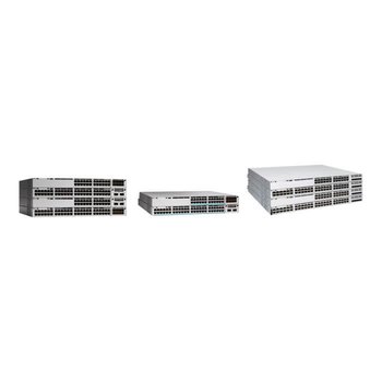 - Cisco - Cisco Catalyst 9300X - Network Advantage - przełącznik - C3 - Zarządzany - 48 x 100/1000/2.5G/5G/10GBase-T - Możliwość montażu w stojaku - Cisco