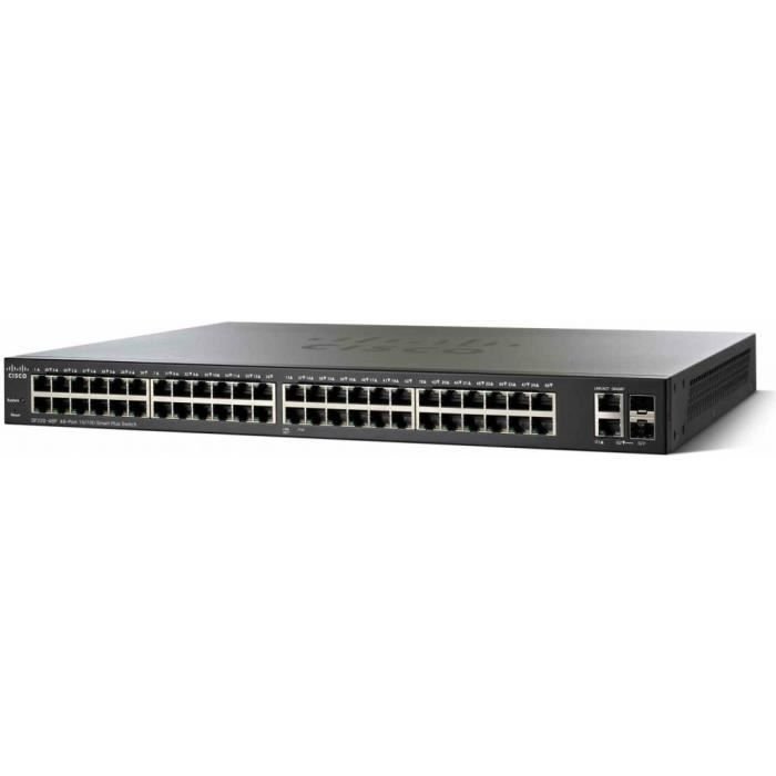 Cisco Cisco SF350-48, zarządzalny przełącznik sieciowy, L2-L3, Fast Ethernet (10-100)