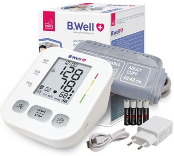 Ciśnieniomierz Automatyczny Naramienny B.well Pro-25 Arytmia Etui Zasilacz - B.Well