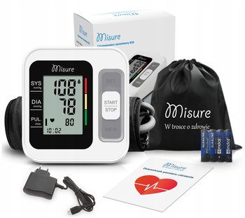 Ciśnieniomierz naramienny Misure B26, Automatyczny, Mówi po POLSKU - Misure