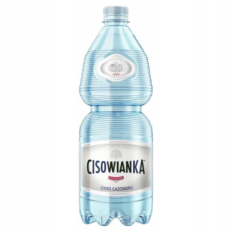 Cisowianka Naturalna woda mineralna lekko gazowana niskosodowa 1 l ...