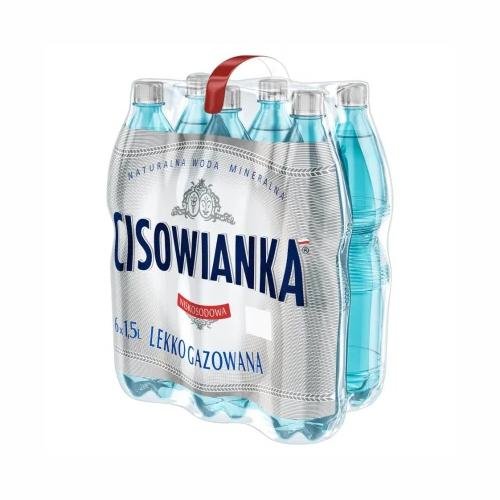 Cisowianka woda mineralna lekko gazowa 6 x 1,5l - Inna marka | Sklep ...