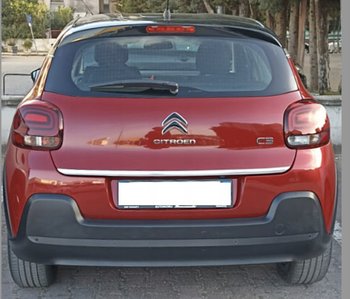 Citroen C3 III 2017- Listwa CHROM Chromowana Klapa - Martig