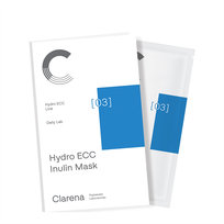 Clarena Hydro ECC Inulin Mask Żelowa maska do twarzy nawilżająca 5 ml