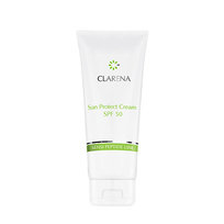 Clarena Sun Protect Cream SPF50 Krem Przeciwsłoneczny z filtrem Uv do Opalania 100ml