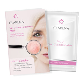 Clarena, Vitamine U Stop Couperose, Maska Do Cery Naczynkowej - Clarena