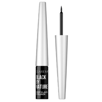 Claresa, Black By Nature, superczarny eyeliner w płynie, 4g - Claresa