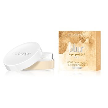 Claresa, Blur Super Pow(D)er! Beige, Puder Sypki Wygładzający, 12g - Claresa
