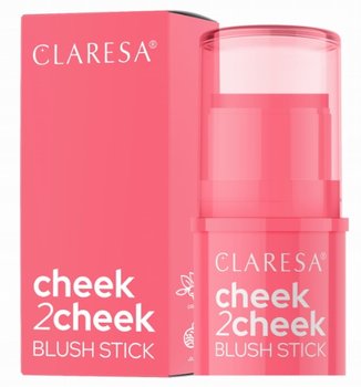 Claresa Cheek 2 Cheek Kremowy Róż W Sztyfcie 02 Neon Coral - Puderek