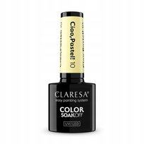 Claresa Lakier Hybrydowy Ciao, Pastel! 10 – Pastelowy Żółty 5 g Claresa