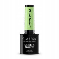 Claresa Lakier Hybrydowy Cloud Pastel 2 – Pastelowa Mięta Z Perłowym Efektem 5 g Claresa