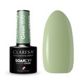 Claresa Lakier Hybrydowy do paznokci GREEN 800 rozbielony zielony - Claresa