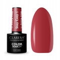 Claresa Malnowy Czerwony Lakier Hybrydowy Stay Cosy 6 Jesienny - Claresa