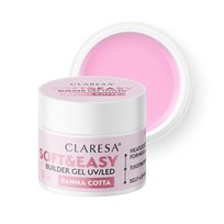 Claresa, Soft&Easy Builder Panna Cotta, Żel Budujący Do Paznokci, 45g Claresa
