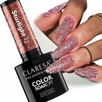 Claresa Starlight 12 Lakier Hybrydowy Brokatowy Efekt Flash 5 G