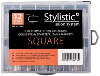 Claresa, Stylistic Formy Dual Form Square, 120 Szt. - Claresa