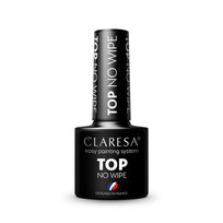 Claresa Top No Wipe Top Hybrydowy Bez Przemywania Manicure Hybrydy 5 Ml Claresa