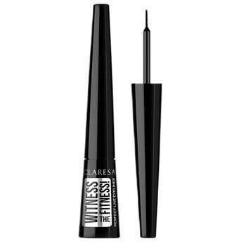 Claresa, Witness The Fitness!, precyzyjny eyeliner w płynie, 4g - Claresa