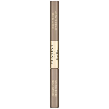 Clarins Brow Duo zestaw do przycinania brwi do utrwalenia kształtu odcień 01 - Tawny Blond 2,8 g - Clarins