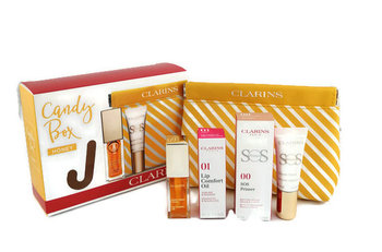 Clarins, Candy Box, zestaw kosmetyków, 2 szt. + kosmetyczka - Clarins