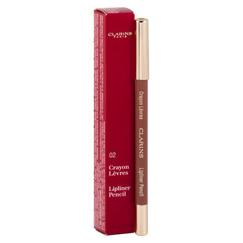 Clarins, Crayon Levres, konturówka do ust 02 Nude Beige, 1,2 g - Clarins