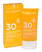 Clarins, Dry Touch Sun Care Cream Face Spf30, Krem ochronny do twarzy, 50ml