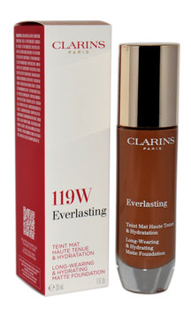 Clarins, Everlasting foundation, Podkład do twarzy, 119w Mocha, 30 ml - Clarins