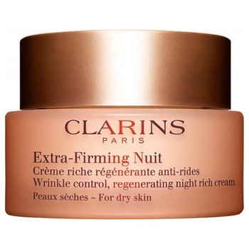 Clarins, Extra Firming, ujędrniający krem na noc do suchej skóry, 50 ml - Clarins