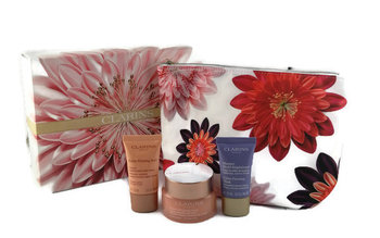 Clarins, Extra Firming, zestaw kosmetyków, 3 szt. + kosmetyczka - Clarins