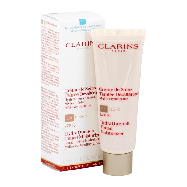 Clarins, Hydraquench Tinted Moisturizer, lekki krem tonujący 04 Blond