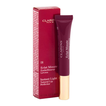 Clarins, Instant Light, błyszczyk 08 Plum Shimmer, 12 ml - Clarins