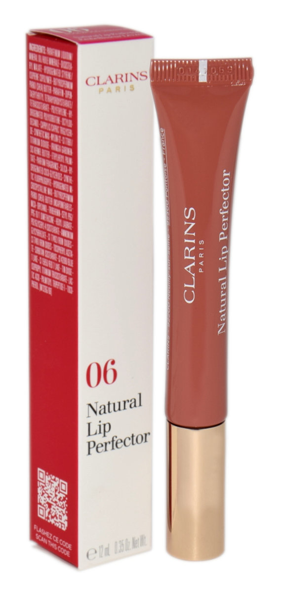 Clarins Instant Light Natural Lip Perfector 06 Rosewood Shimmer 12Ml ...