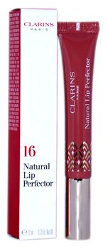 Clarins, Instant Light Natural Lip Perfector, błyszczyk 16 Intense Rosebud, 12 ml - Clarins