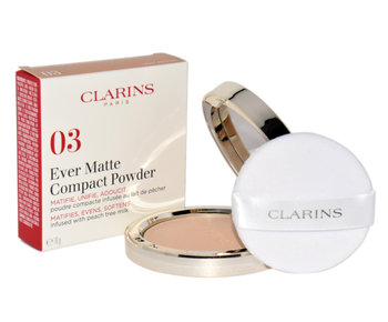 Clarins, Joli Ever, Matte Compact Powder, puder, 03 Light Medium - Clarins