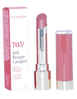 Clarins, Joli Rouge Lacquer, pomadka do ust 705L Soft Berry, 3 g - Clarins