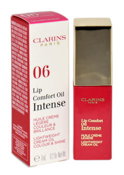 Clarins, Lip Comfort Oil Intense, Błyszczyk do ust 06 Intense Fuchsia, 7 ml - Clarins