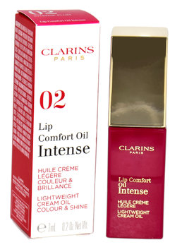 Clarins, Lip Comfort Oil Intense, olejek do ust 02 Intense Plum, 7 ml - Clarins