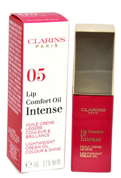 Clarins, Lip Comfort Oil Intense, olejek do ust 05 Intense Pink, 7 ml - Clarins