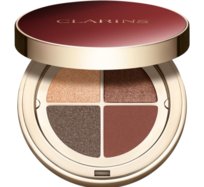 Clarins Ombre 4 Colour Eye Palette paleta cieni do powiek dla długotrwałego efektu odcień 10 Maple Gradation 4,2 g