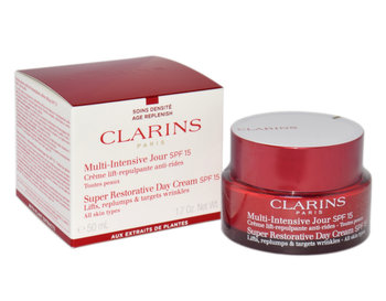 Clarins, Przeciwzmarszczkowo - liftingujący krem na dzień, Spf15, 50ml - Clarins