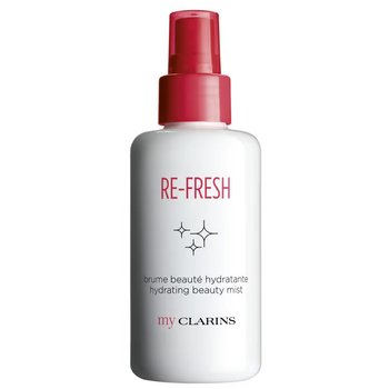 Clarins, Re-Fresh Hydrating Beauty Mist, Nawilżająca mgiełka do twarzy, 100 ml - Clarins