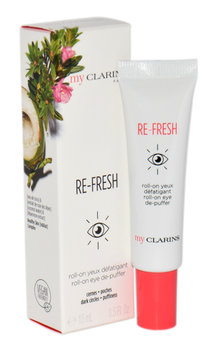 Clarins, Re-fresh Roll-on, Serum pod oczy, 15 ml - Clarins