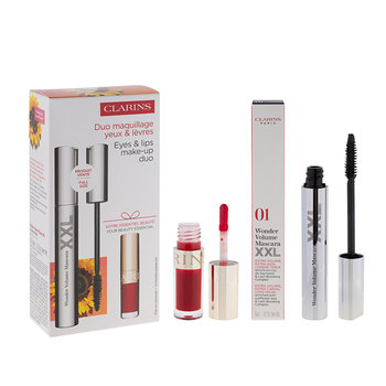 Clarins Set (Mascara Wonder Volume Xxl 8ml + Lip Comfort Oil #03 Cherry 1,4ml) - Clarins