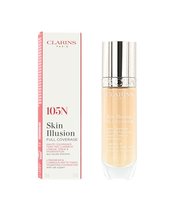 Clarins Skin Illusion Full Coverage Hydrating Foundation 105n 30ml