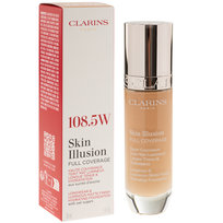Clarins skin illusion full coverage hydrating foundation 108.5 30ml