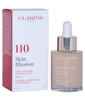 Clarins, Skin Illusion, podkład nawilżająco-rozświetlający 110 Honey, SPF 15, 30 ml - Clarins